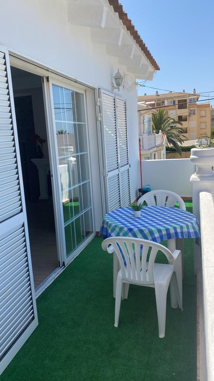 Chalet Denia Playa Primera Linea Exterior foto